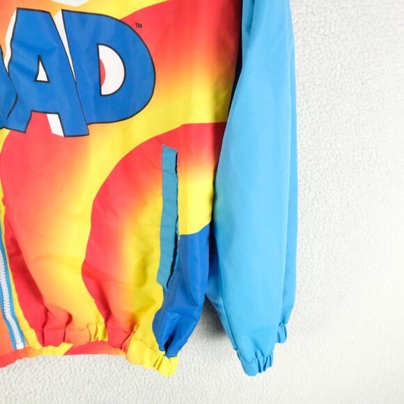 Members Only Tune Squad Track Jacket Mens Large Blue Loony Tunes Athletic - Picture 5 of 11